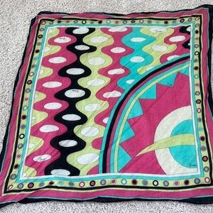 Emilio Pucci cotton scarf